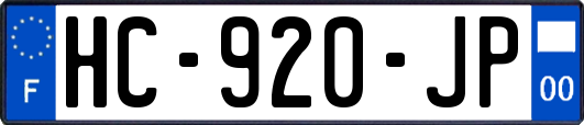 HC-920-JP