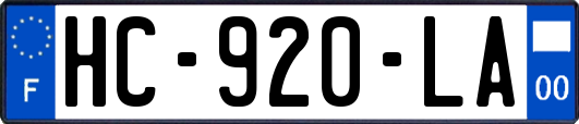 HC-920-LA
