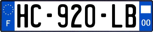 HC-920-LB