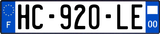 HC-920-LE