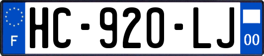 HC-920-LJ