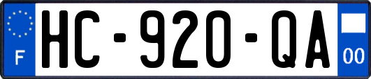 HC-920-QA