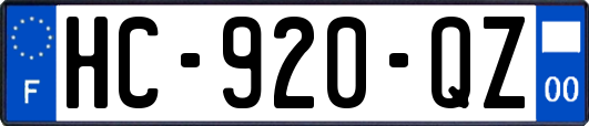 HC-920-QZ