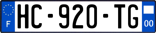 HC-920-TG
