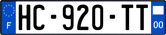 HC-920-TT