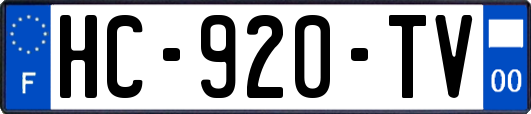 HC-920-TV