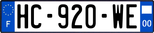 HC-920-WE