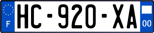 HC-920-XA