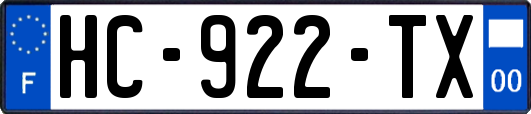 HC-922-TX