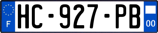 HC-927-PB