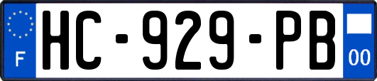 HC-929-PB