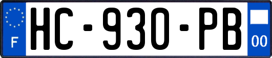 HC-930-PB