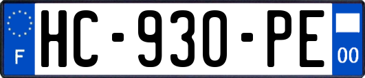 HC-930-PE