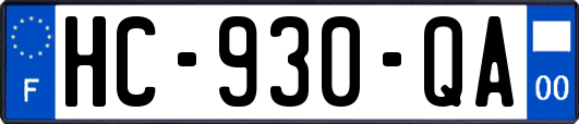 HC-930-QA