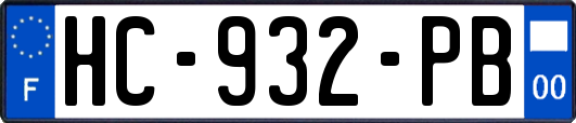 HC-932-PB