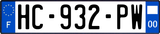 HC-932-PW