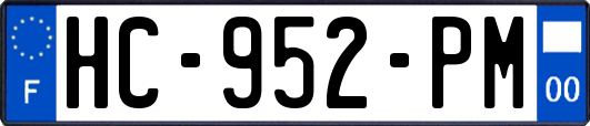 HC-952-PM