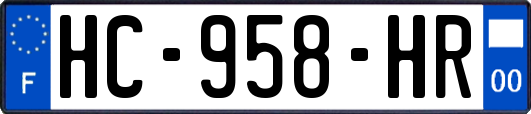 HC-958-HR