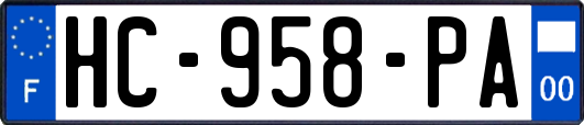 HC-958-PA