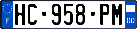HC-958-PM