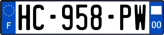 HC-958-PW