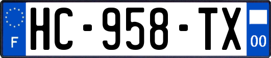HC-958-TX