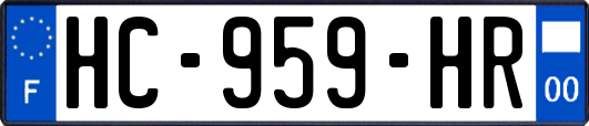 HC-959-HR