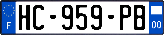 HC-959-PB