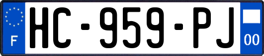 HC-959-PJ
