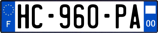 HC-960-PA