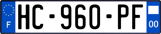 HC-960-PF