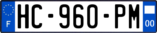 HC-960-PM