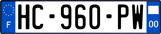 HC-960-PW