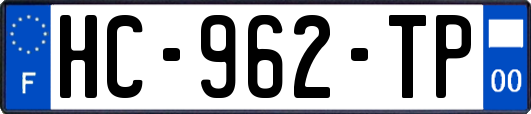 HC-962-TP