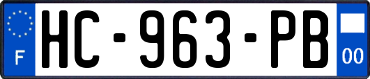 HC-963-PB