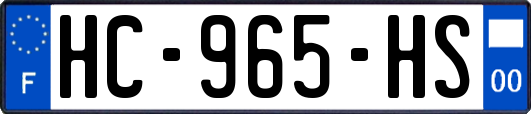 HC-965-HS