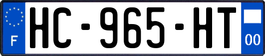 HC-965-HT