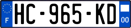 HC-965-KD