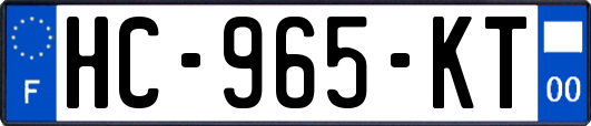 HC-965-KT