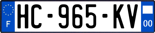 HC-965-KV
