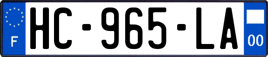 HC-965-LA