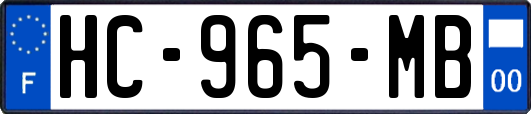 HC-965-MB