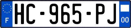 HC-965-PJ