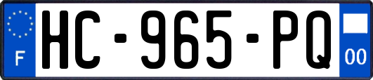 HC-965-PQ