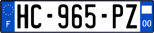 HC-965-PZ