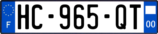 HC-965-QT