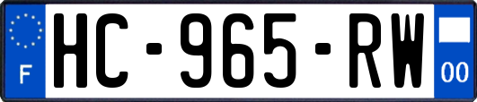 HC-965-RW