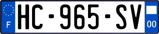 HC-965-SV