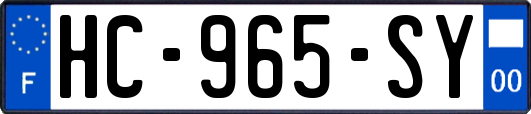 HC-965-SY