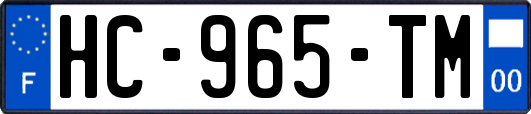 HC-965-TM